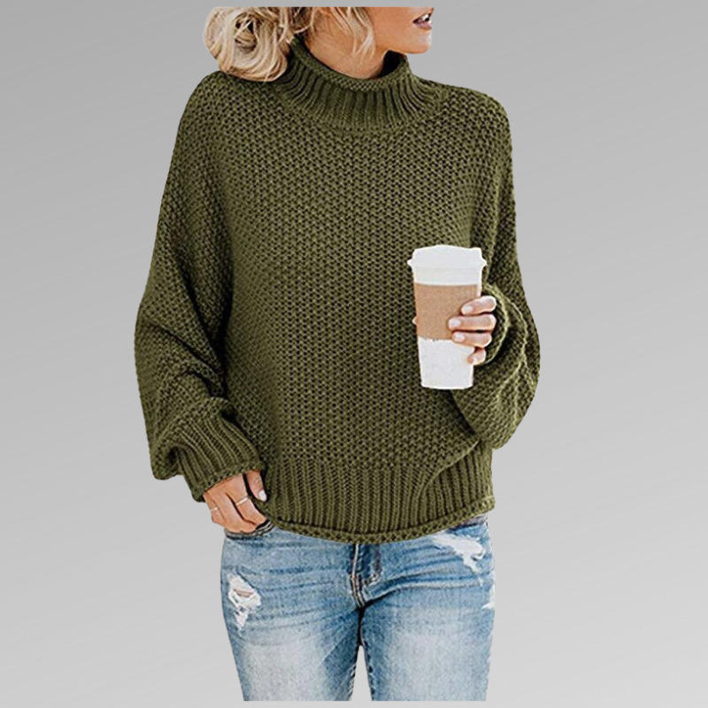 Soft Knitted Women's Sweater - Luna - Image 2