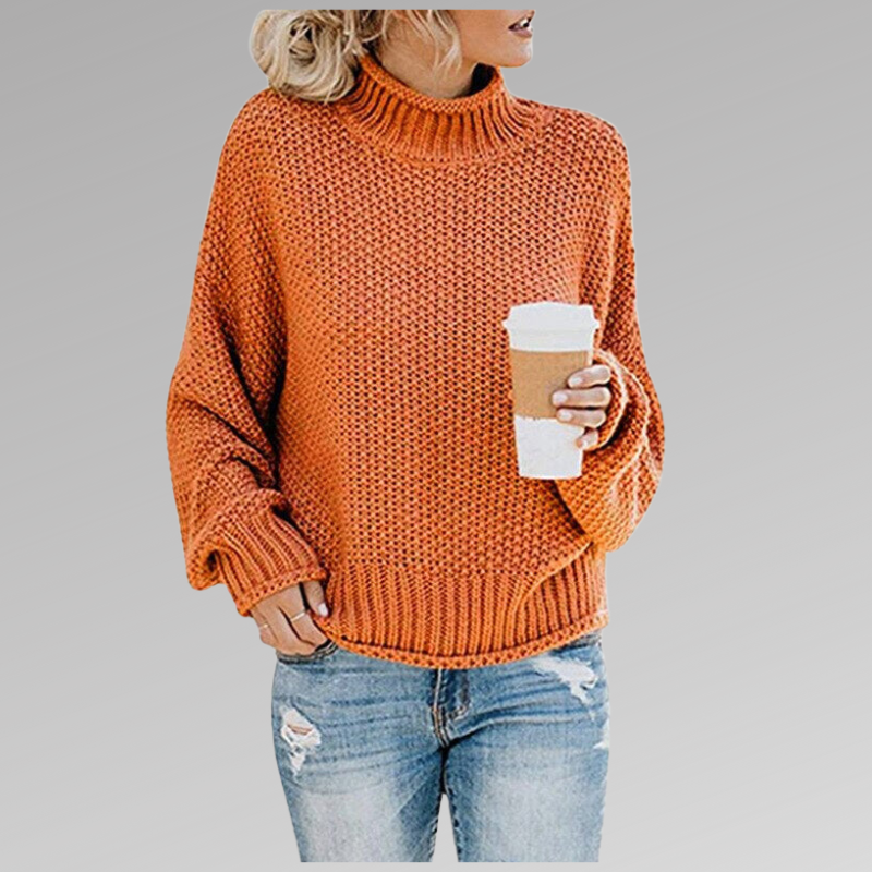 Soft Knitted Women's Sweater - Luna - Image 1