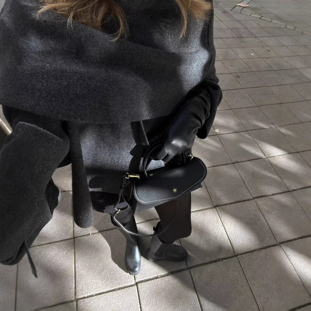 Stylish Ladies Winter Poncho - Ella - Image 5